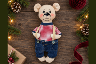 Teddy Bear Sewing Pattern – PDF Graphic by LittleLullabyShop · Creative ...