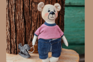 Teddy Bear Sewing Pattern – PDF Graphic by LittleLullabyShop · Creative ...
