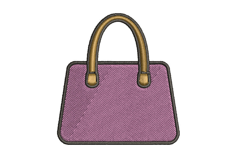 Vintage Retro Handbag Embroidery