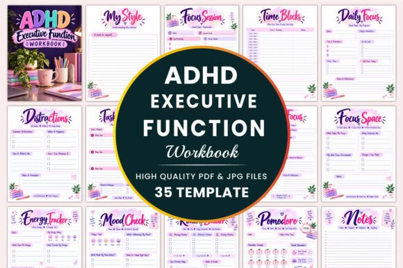 ADHD Executive Function Workbook KDP