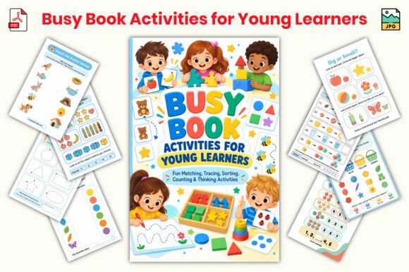 Busy Book Activities for Young Learners