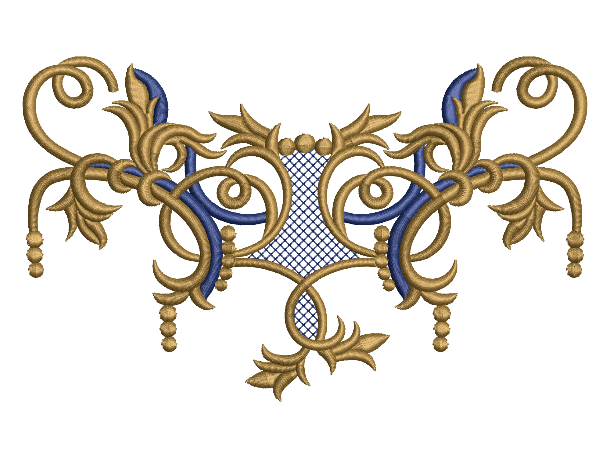Classic Decorative Scrollwork Ornament