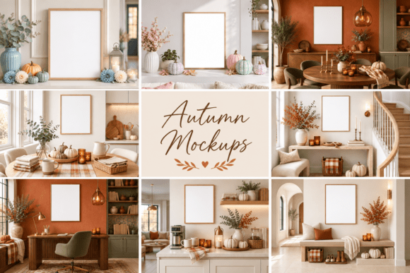 Frame Mockup Bundle Fall - 65