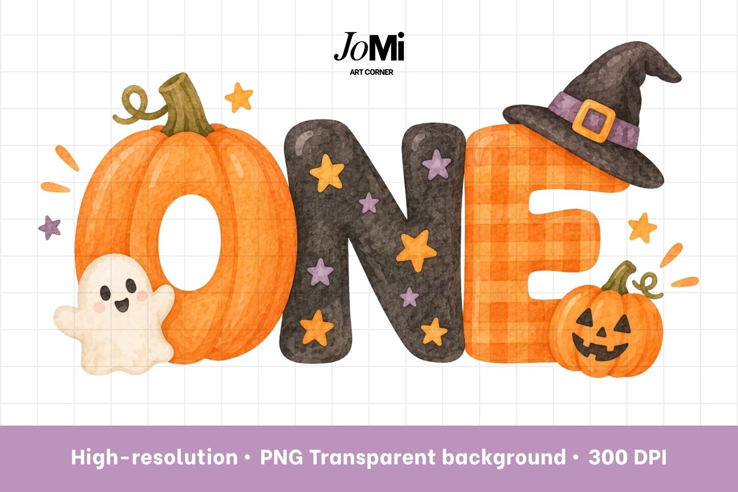 Halloween ONE PNG Clipart Spooky First