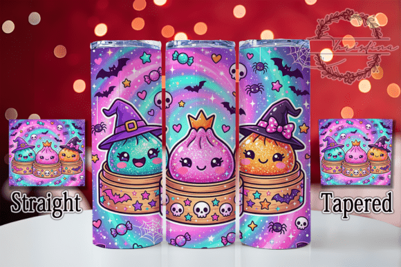 Kawaii Dumplings Halloween 20oz Tumbler