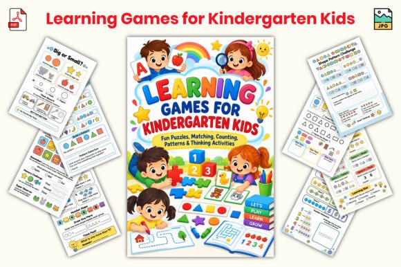 Learning Games for Kindergarten Kids