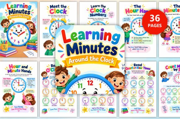 Learning Minutes Around the Clock
