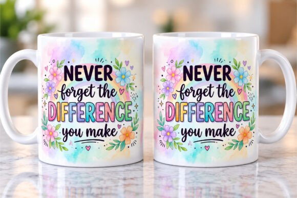 Never Forget Teacher Mug Wrap
