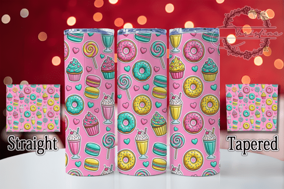 Puffy Candy Treats 20oz Tumbler