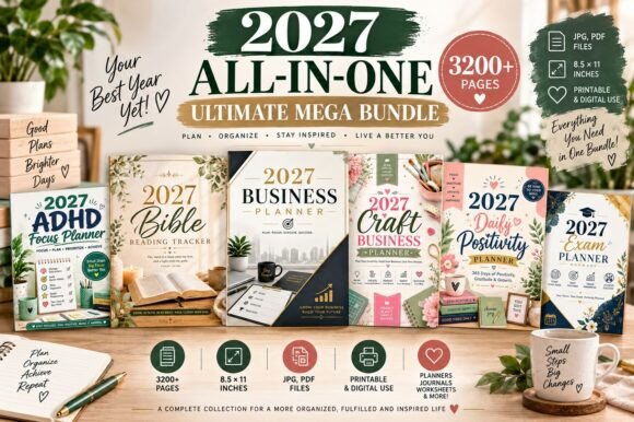 2027 All-in-One Ultimate Mega Bundle