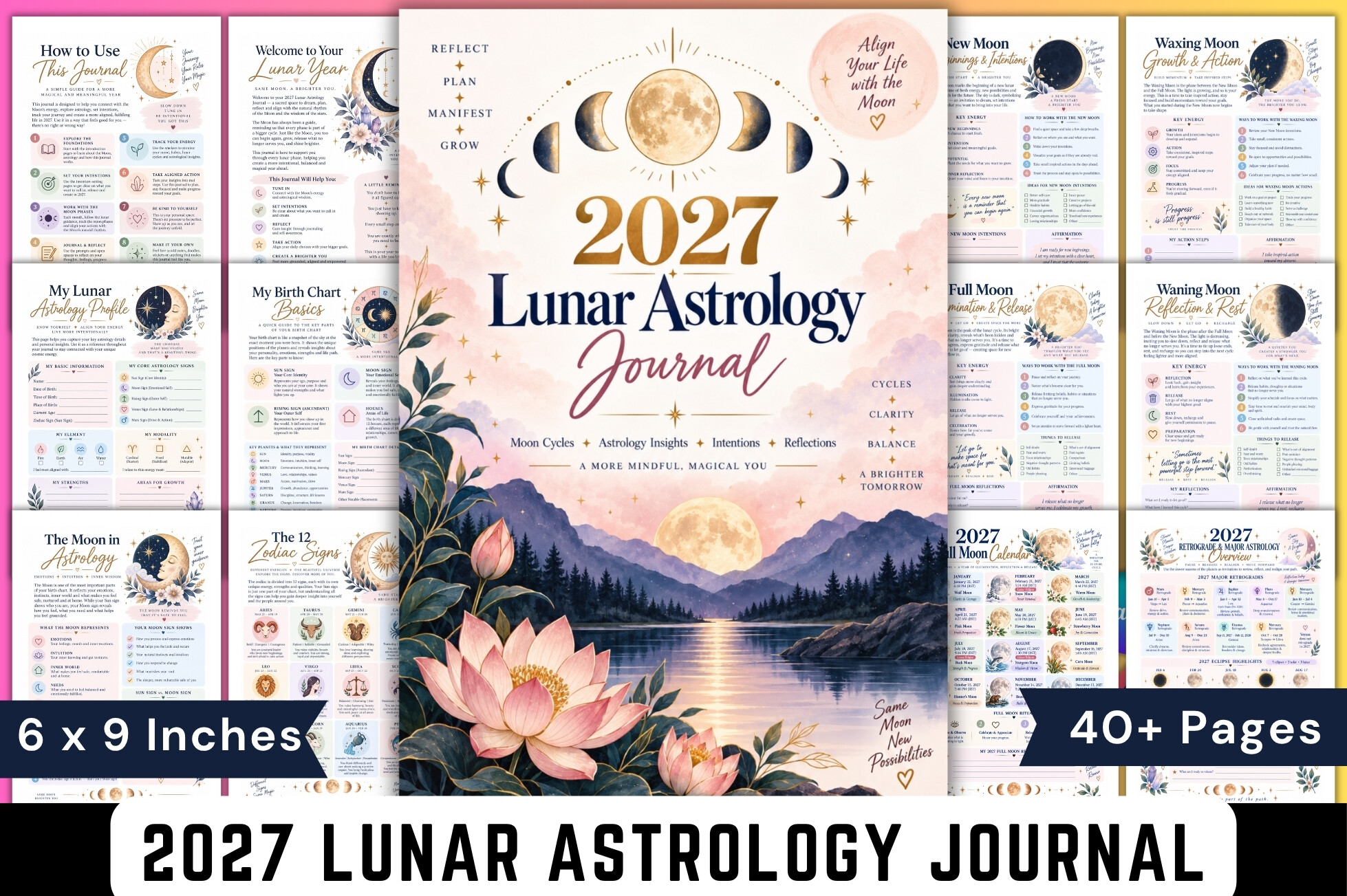 2027 Lunar Astrology Journal