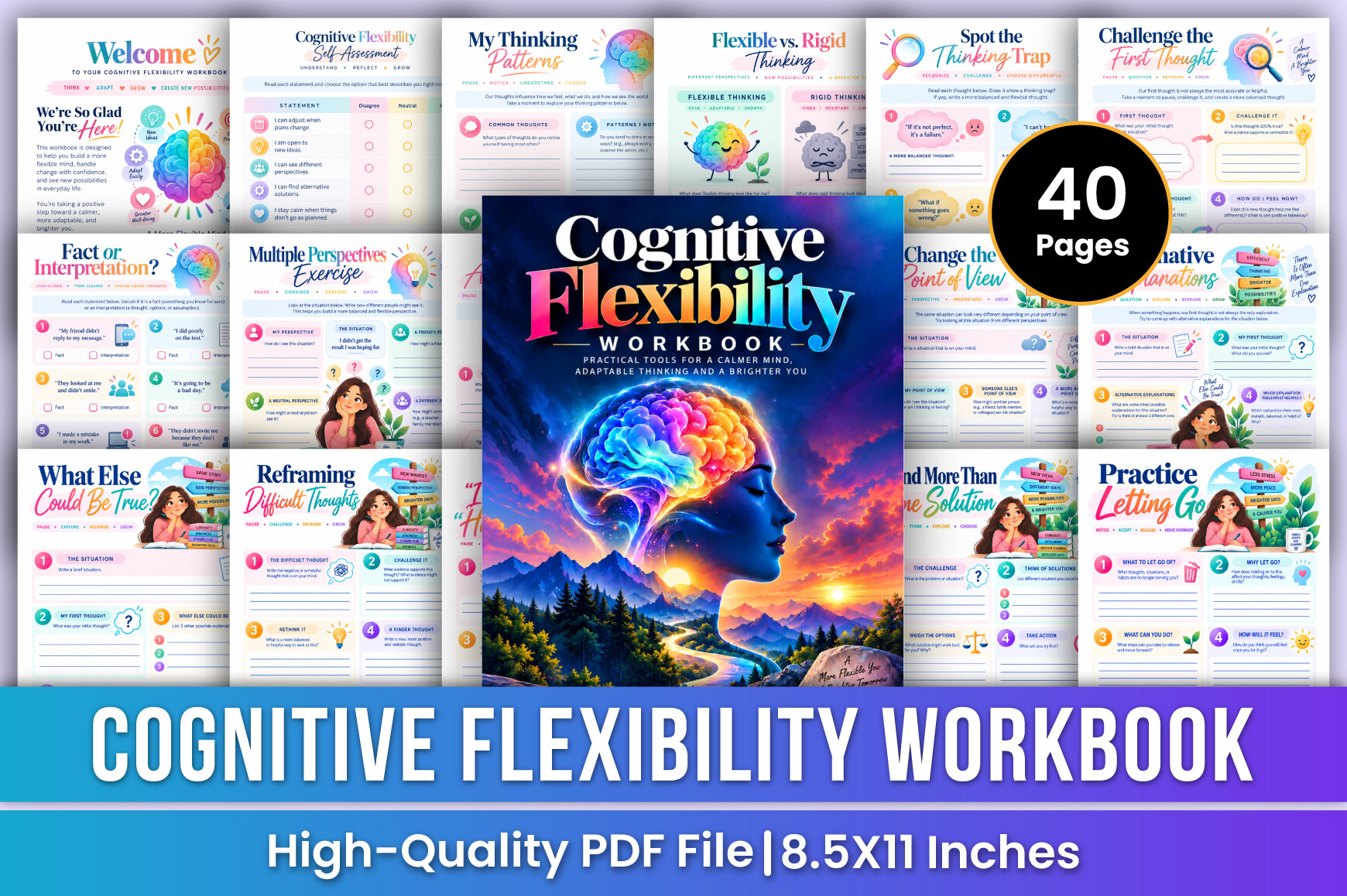 Cognitive Flexibility Workbook Kdp