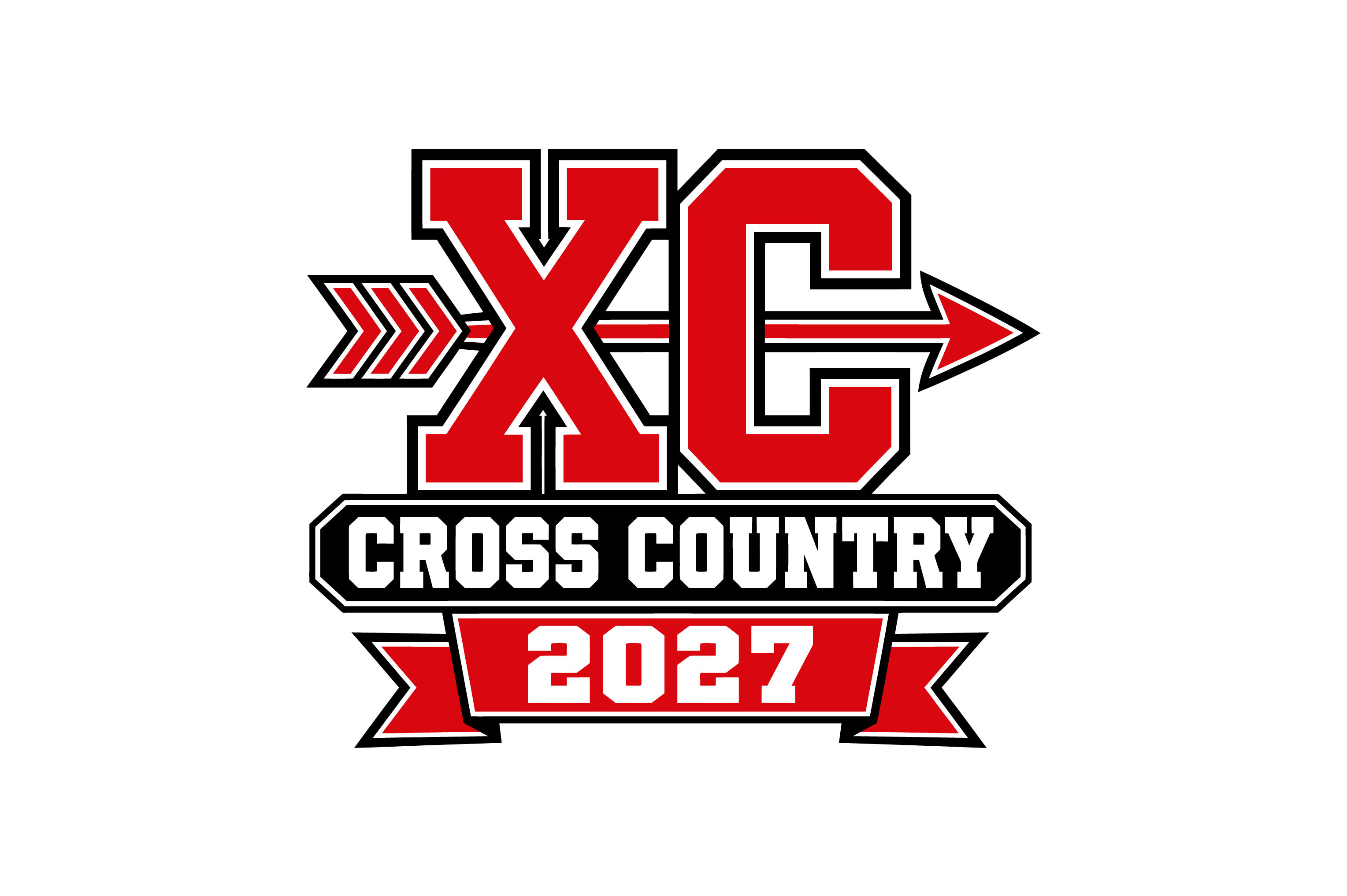 Cross Country 2027 XC Sports Design Graphic by D-Stocker · Creative Fabrica
