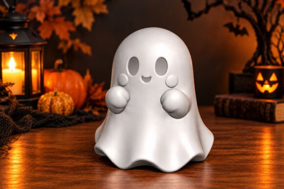 Witch Hat Pumpkin Halloween STL – 3D Printable Pumpkin Decor Model - Image 14