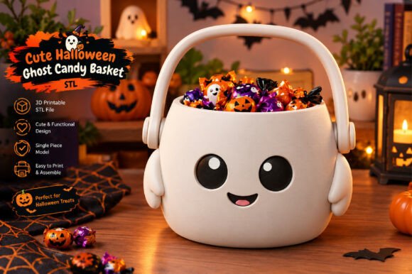 Botanical Pumpkin Lantern STL – Fall, Halloween & Thanksgiving Tealight Holder - Image 14