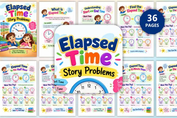 Elapsed Time Story Problems