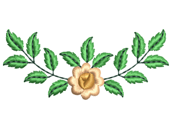 Floral Leaf Botanical Wreath