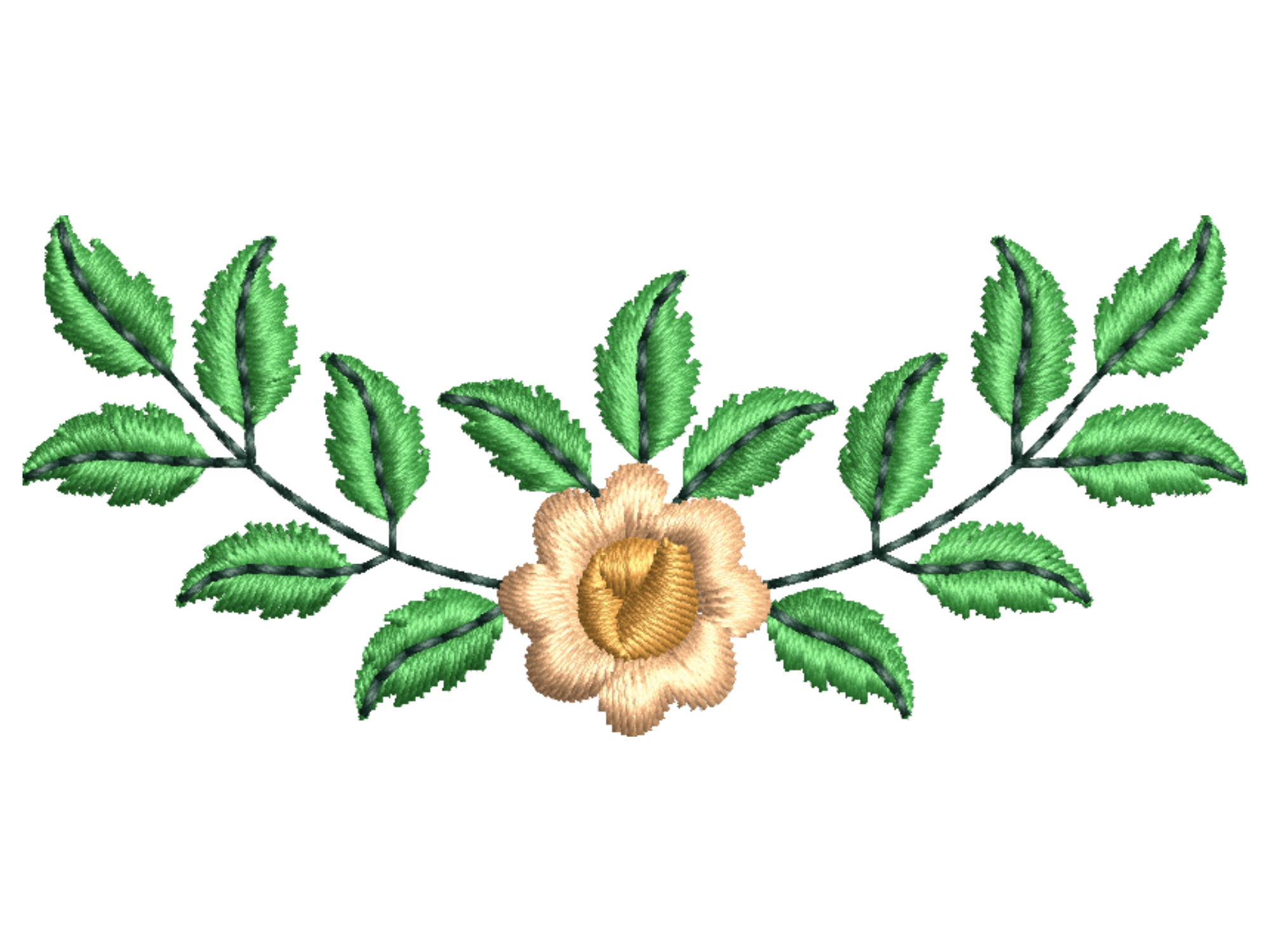 Floral Leaf Botanical Wreath