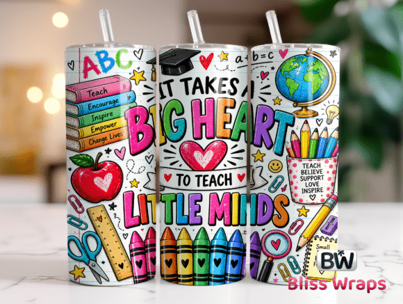 Teacher Appreciation Tumbler Wraps