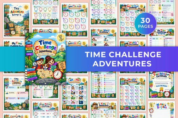 Time Challenge Adventures KDP Interiors