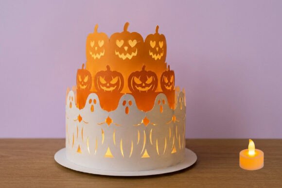 3D Halloween Layered Paper Lantern
