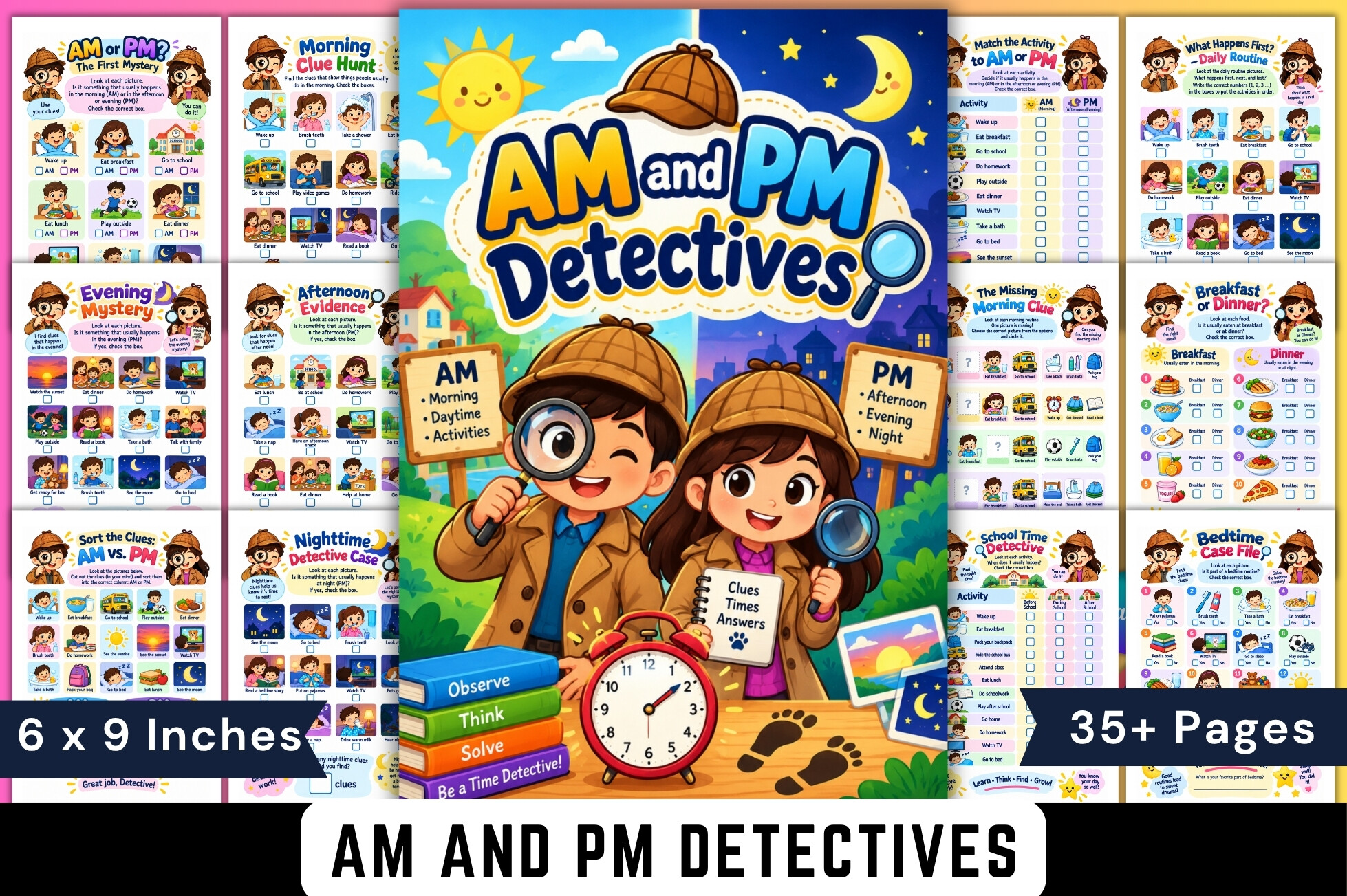 AM and PM Detectives