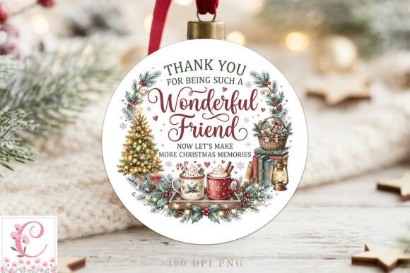 Best Friend Christmas Friendship PNG Graphic Crafts By Craftfiles-SVG