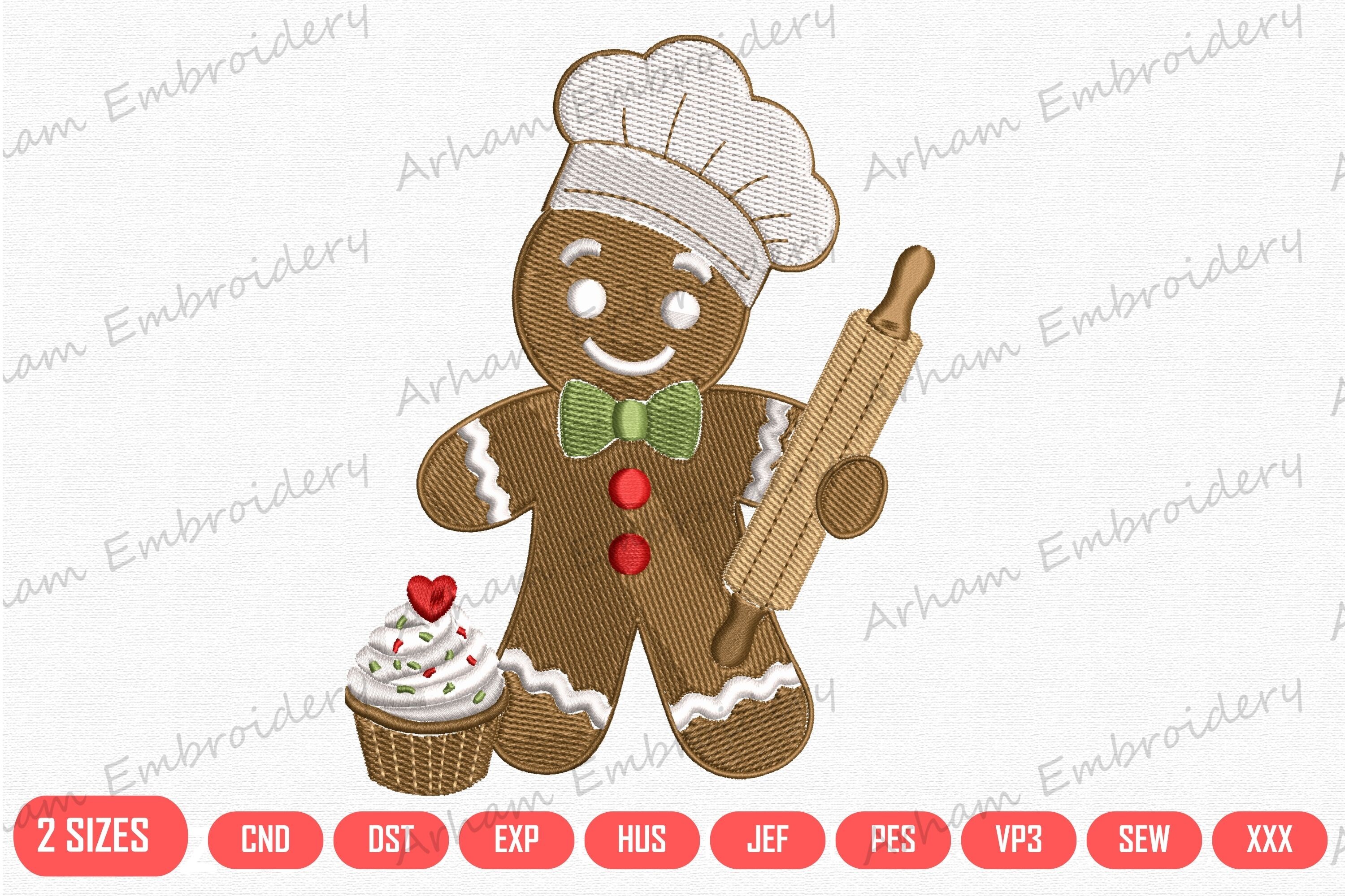 Christmas Baker Cookie with Rolling