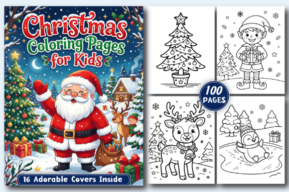 Christmas Coloring Pages for Kids