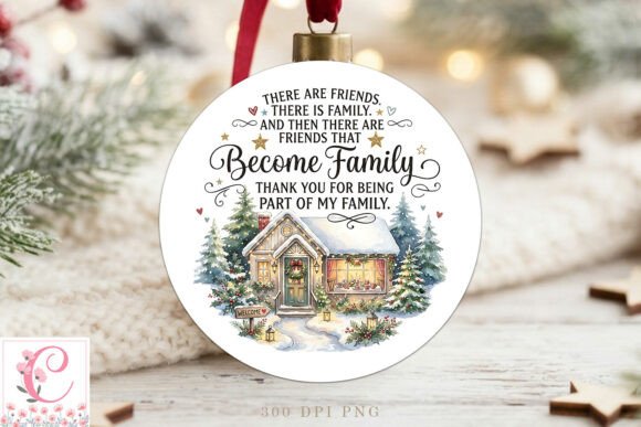 Christmas Friendship Sublimation Design