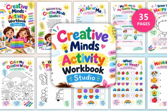 Creative Minds Activity Workbook Studio