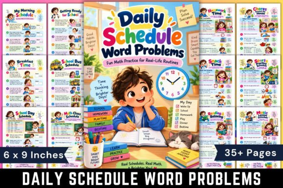 Daily Schedule Word Problems