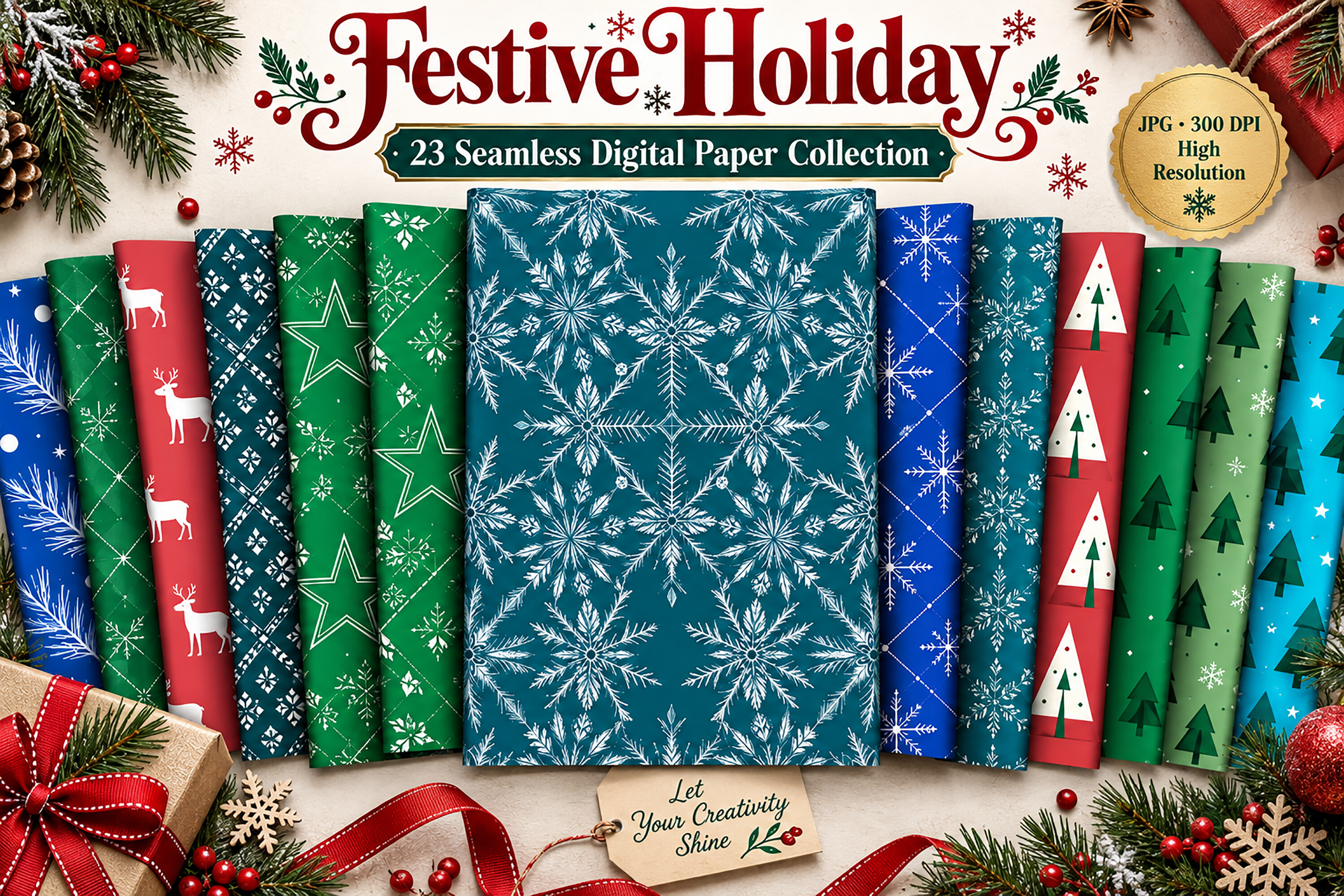 Festive Holiday is a Beautiful Christmas