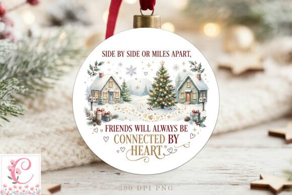 Friends Christmas Ornament Sublimation