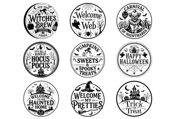 Halloween SVG Bundle, Spooky Halloween Q
