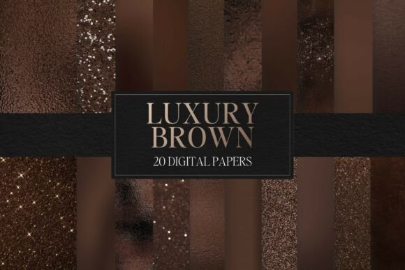 Luxury Brown Digital Paper