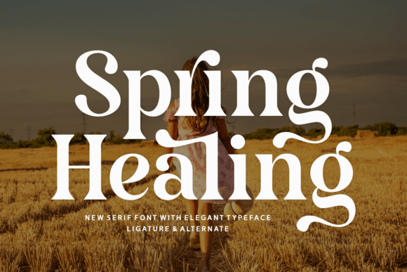 Spring Healing Fonts