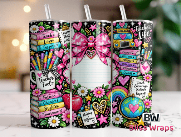 Teacher Tumbler Wrap