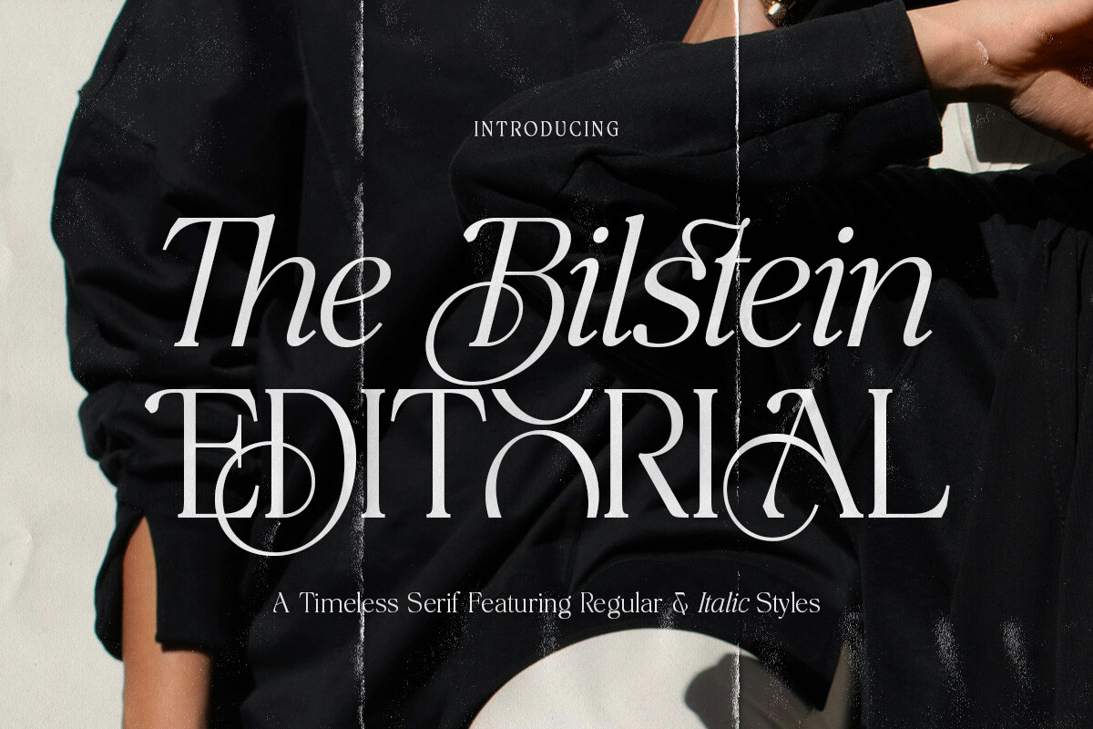 The Bilstein Editorial preview: editorial serif for magazines
