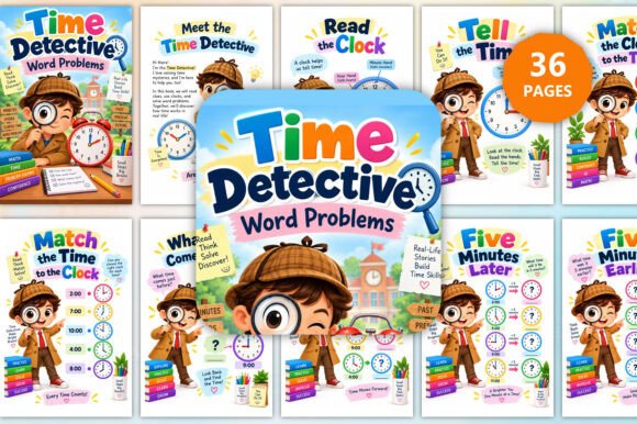 Time Detective Word Problems