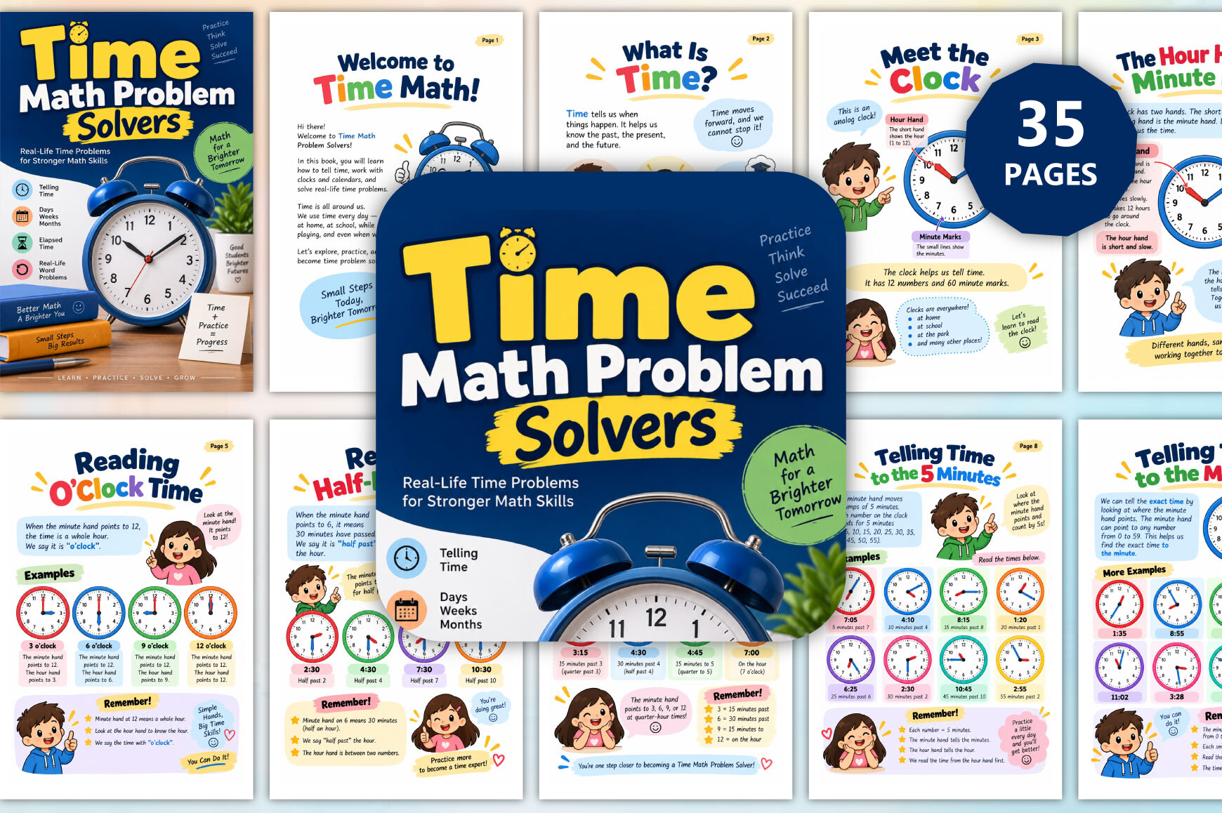 Time Math Problem Solvers