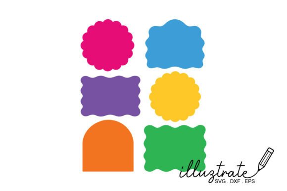 Title: Blank Label & Tag Shapes SVG