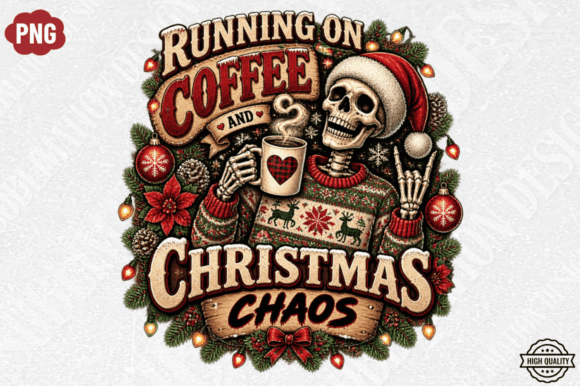 **Title:** Running on Coffee Christmas