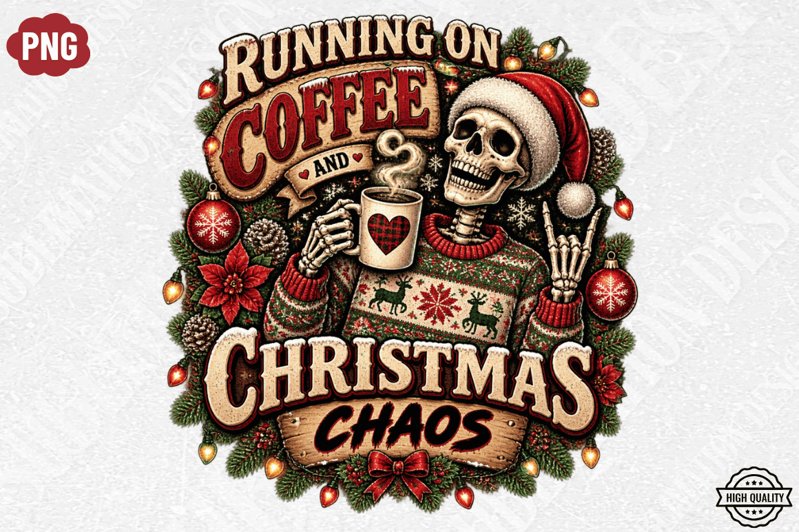 **Title:** Running on Coffee Christmas