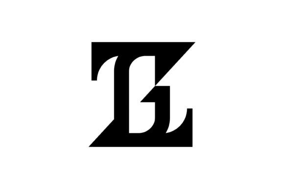 ZG or GZ Letter Sharp Logo