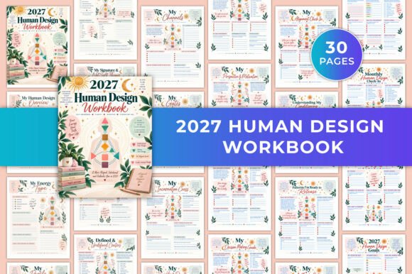 2027 Human Design Workbook KDP Interiors
