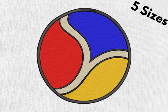Beach Volleyball, Beach Ball Embroidery