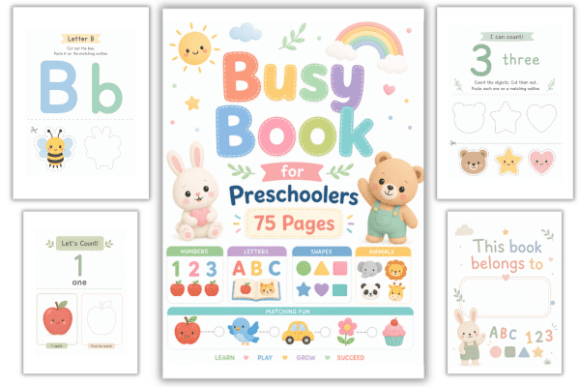 Busy Book Preschool PDF