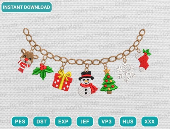 Christmas Embroidery Design