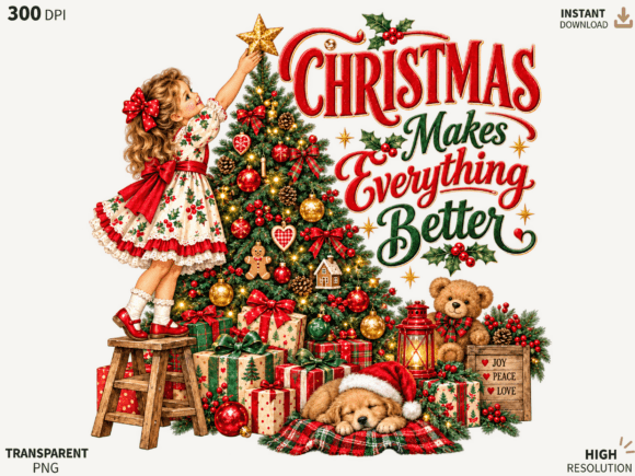 Christmas Makes Everything Better Png V Graphics